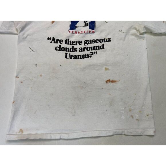 VTG The National Observatory Symposium T-shirt Women Medium 90s Single Stitch - Picture 3 of 10